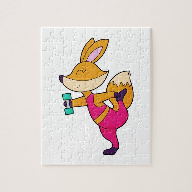 Fox Fitness Dumbbell Puzzle (Vertikal)