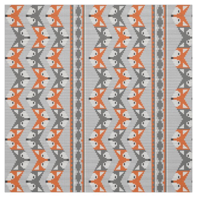 Fox Fleece Sweater Stoff (Muster)