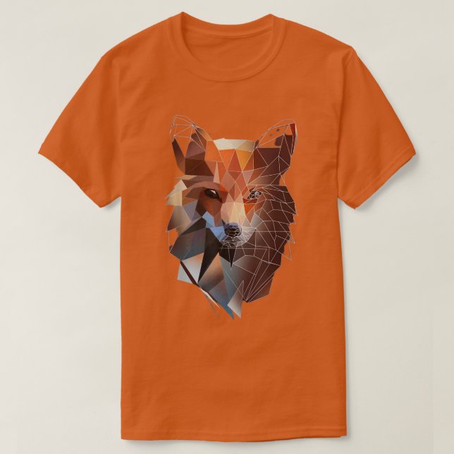 Fox Focus Animal Lover Winter Sweater T - Shirt (Design vorne)