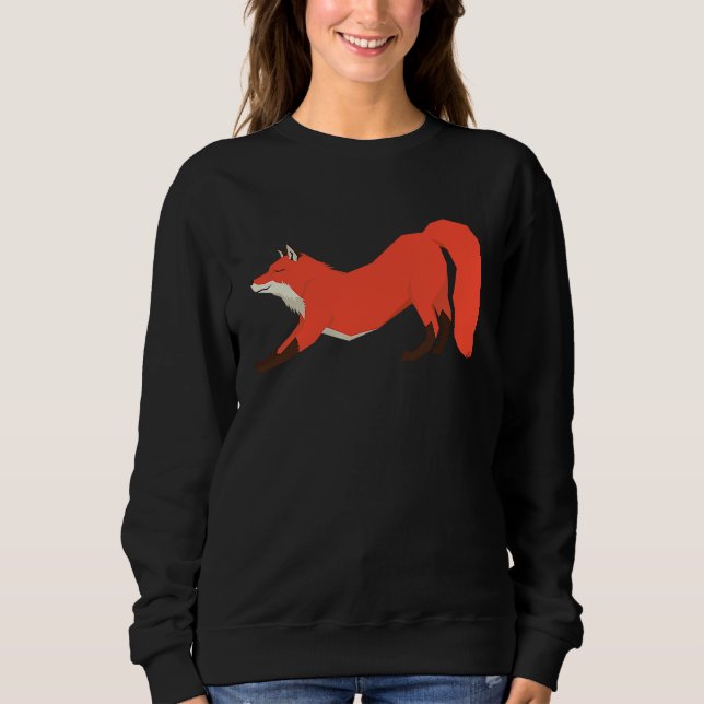 Fox  for women, men, children  1 sweatshirt (Vorderseite)