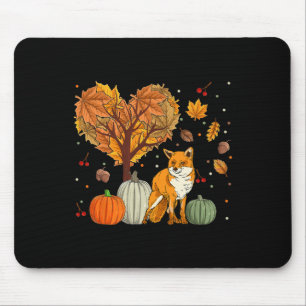 Fox for Women Men Tierherbstsaison Mousepad