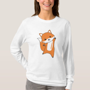 Fox Forest Animal Foxes Orange Kawaii Animes T-Shirt