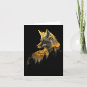 Fox Forest Nature Lover Mountains Wandern Camping  Karte