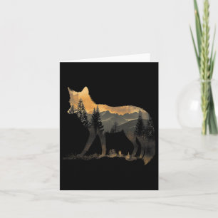 Fox Forest Nature Lover Mountains Wandern Camping  Karte