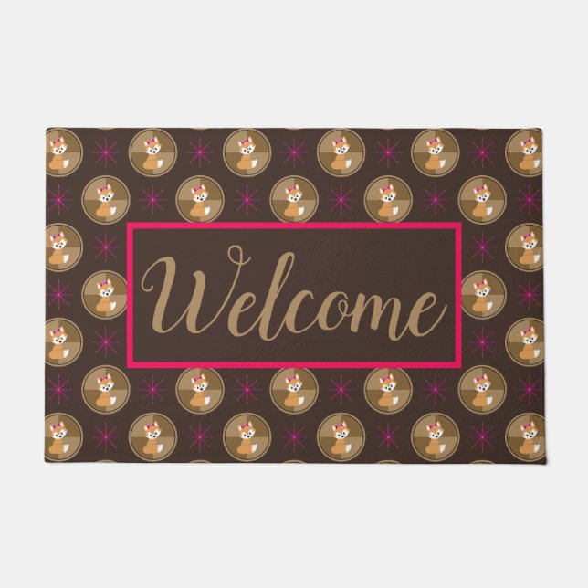 Fox Fußmatte (Vorderseite)