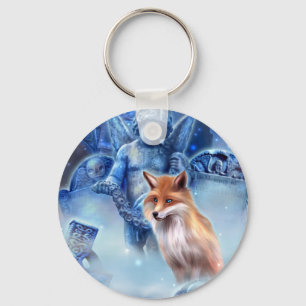 Fox-Geist-Schlüsselanhänger Schlüsselanhänger