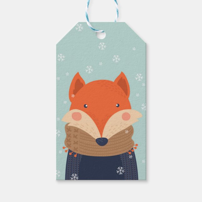 Fox Geschenkanhänger (Vorderseite)