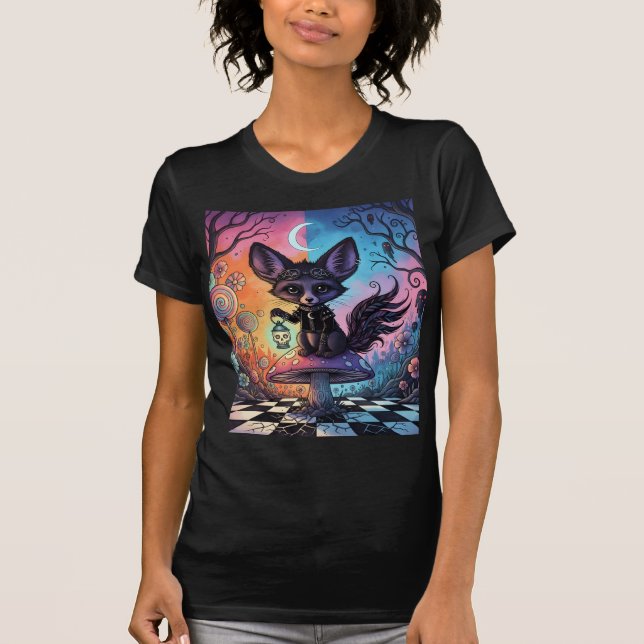 Fox geteilt durch die Twilight-Reiche T-Shirt (Vorderseite)