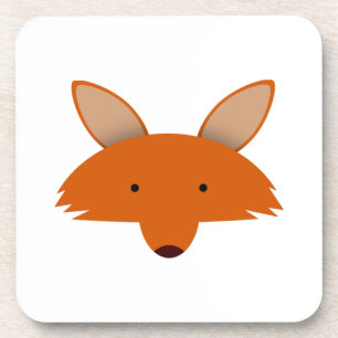 Fox Getränkeuntersetzer
