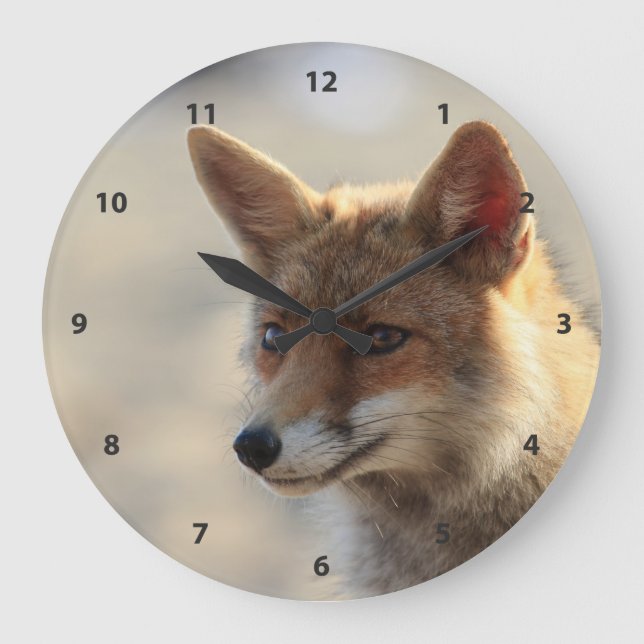 Fox Große Wanduhr (Vorderseite)