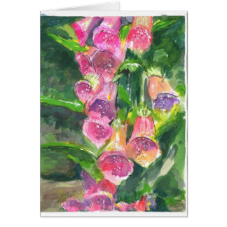 Fox-Handschuh-Blumen