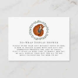 Fox & Hare | Keine Wrap Display Duscheinlage Begleitkarte