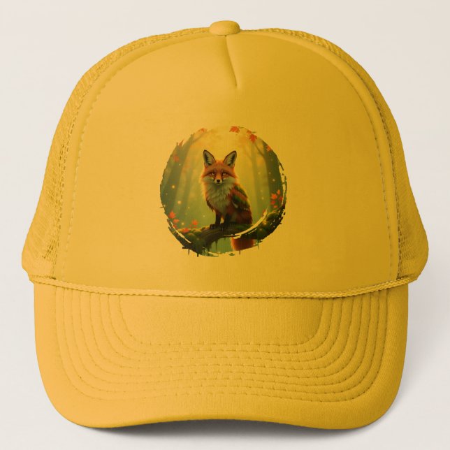 fox Hat Truckerkappe (Vorderseite)