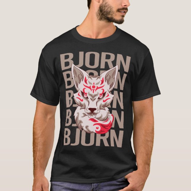 Fox Head - Bjornname T-Shirt (Vorderseite)