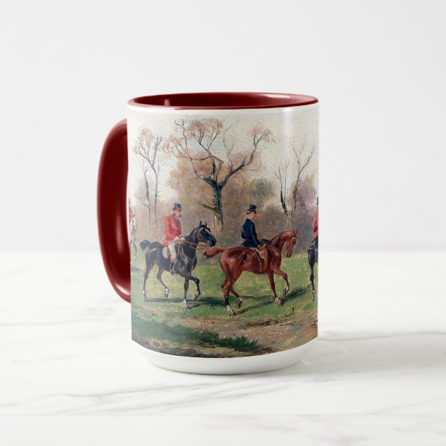 Fox Hunt Tasse (Vorderseite Links)
