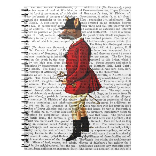 Fox Hunter 1 2 Notizblock (Vorderseite)