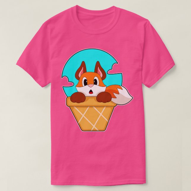 Fox Ice-Creme T-Shirt (Design vorne)
