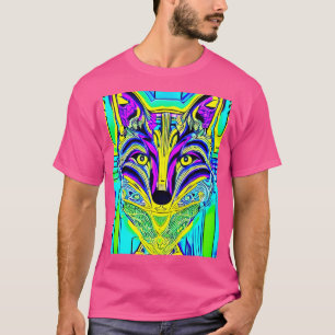Fox Illustration Artistic Fox Lover T-Shirt