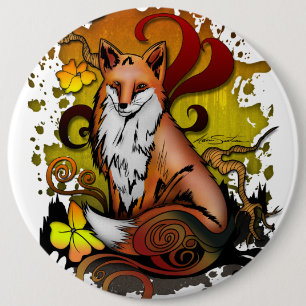 Fox im Freien Button
