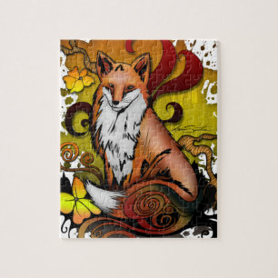 Fox im Freien Puzzle