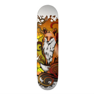 Fox im Freien Skateboard
