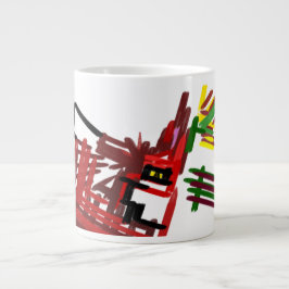 Fox im Herbst Jumbo-Tasse