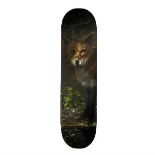 Fox im tiefen Wald Skateboard