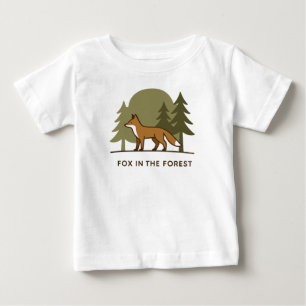 Fox im Wald Baby T-shirt