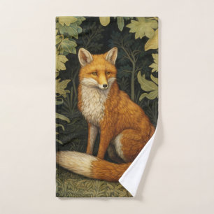 Fox im Wald, Jugendstil Handtuch