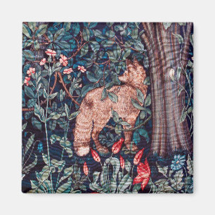 Fox im Wald, William Morris Magnet