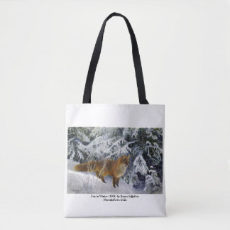 Fox im Winter (1904) von Bruno Liljefors