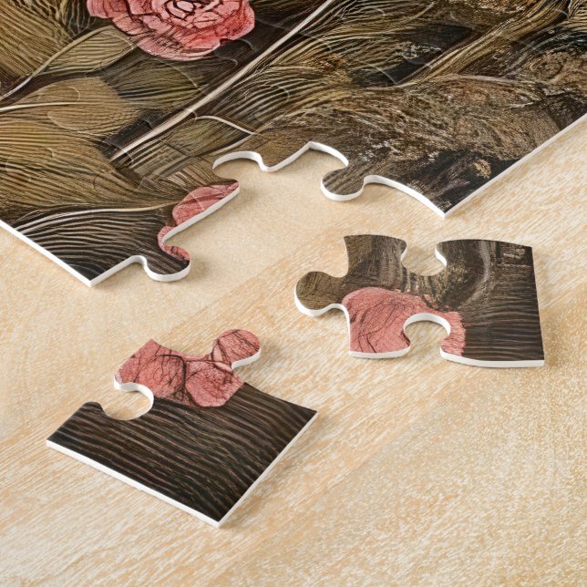 Fox in Gartenpuzzle Puzzle (Seite)
