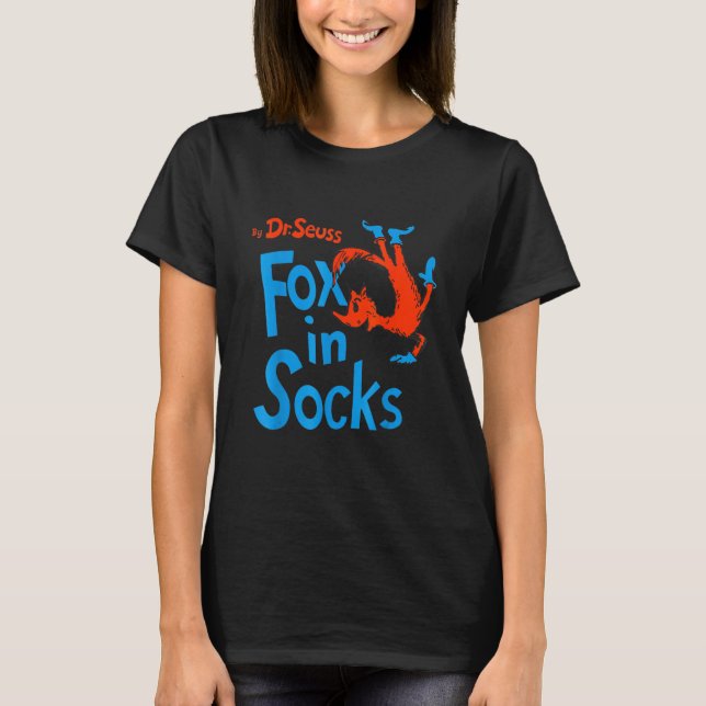 Fox in Socken alles Oh, die Orte, die Sie gehen we T-Shirt (Vorderseite)