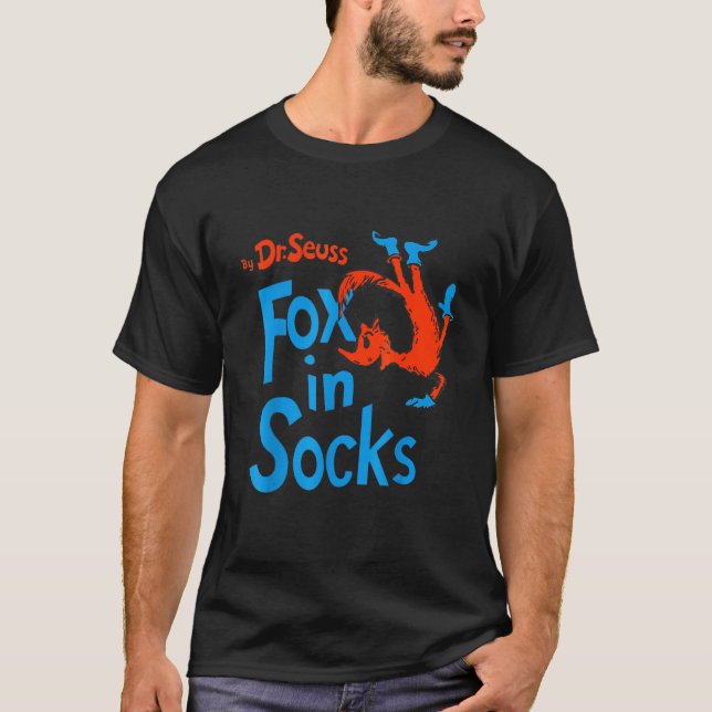 Fox in Socken alles Oh, die Orte, die Sie gehen we T-Shirt (Vorderseite)