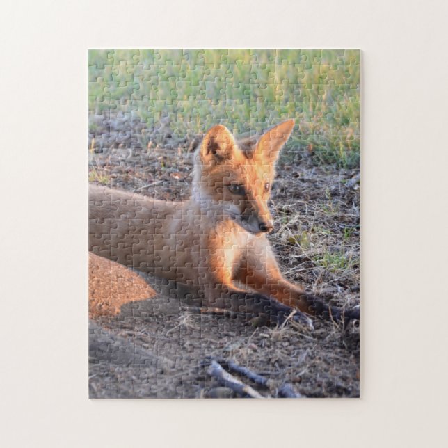 Fox in Sunlight Puzzle (Vertikal)