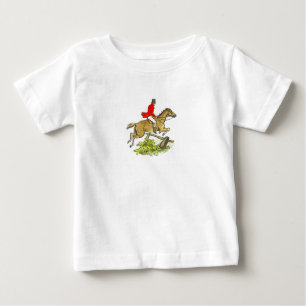 Fox-Jagd-Pullover-Jäger-Pferd Baby T-shirt