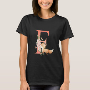 Fox Japanese Cherry Blossom Blume Vintag Butterf T-Shirt
