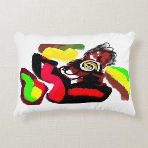 Fox Jump verrückter Herbst Dekokissen