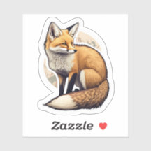 Fox Junting Sticker