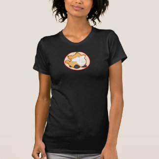 Fox-Kadett-Schwarz-Baby - Puppe T-Shirt