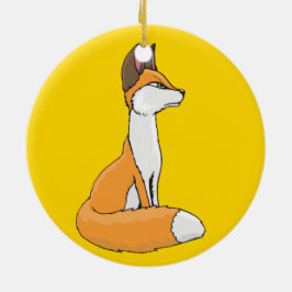 Fox Keramikornament