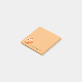 Fox Kid's Niedliches Waldtier Post-it Klebezettel