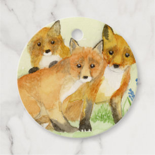 Fox Kits Geschenkanhänger
