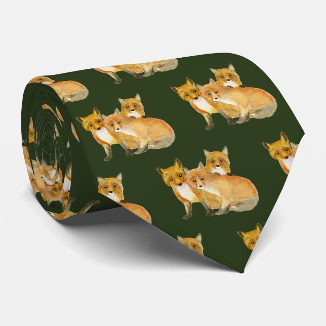 Fox Kits Krawatte (Gerollt)