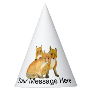 Fox Kits Partyhütchen