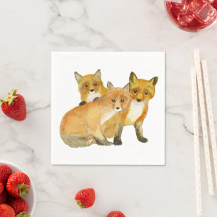 Fox Kits Serviette