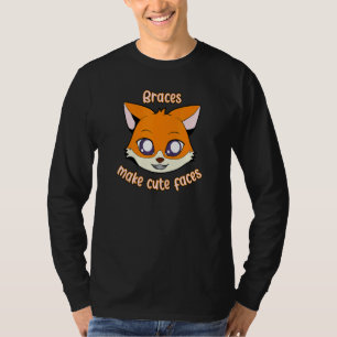 Fox-Klammern sind Niedlich T-Shirt