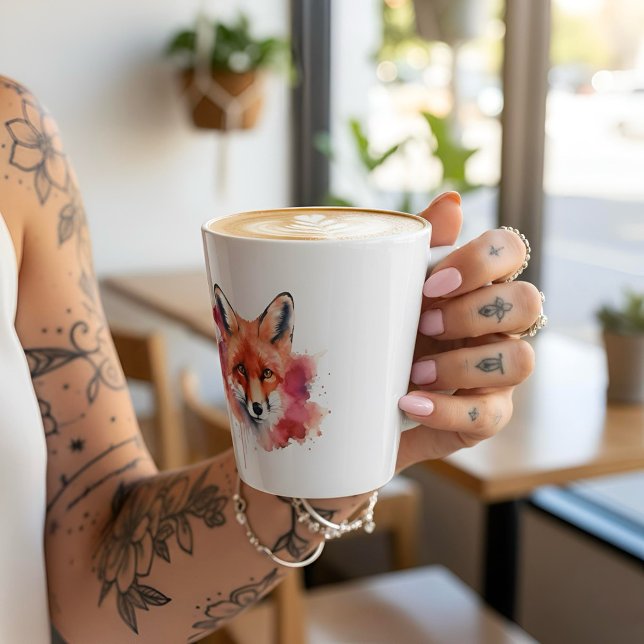 Fox Latte Mug Milchtasse (Von Creator hochgeladen)
