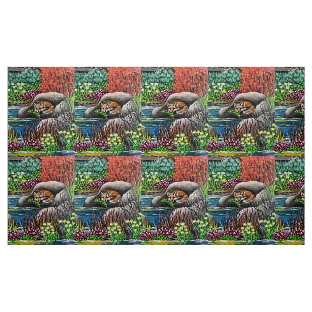 Fox-Liebe 2 Stoff (Fat Quarter (45,7 x 55,9 cm))