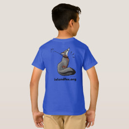 Fox Logo & Stacy Baker Art Back Color Kids T - Shi T-Shirt
